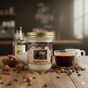 Hazelnut Coffee - 16 oz Coconut Wax Candle